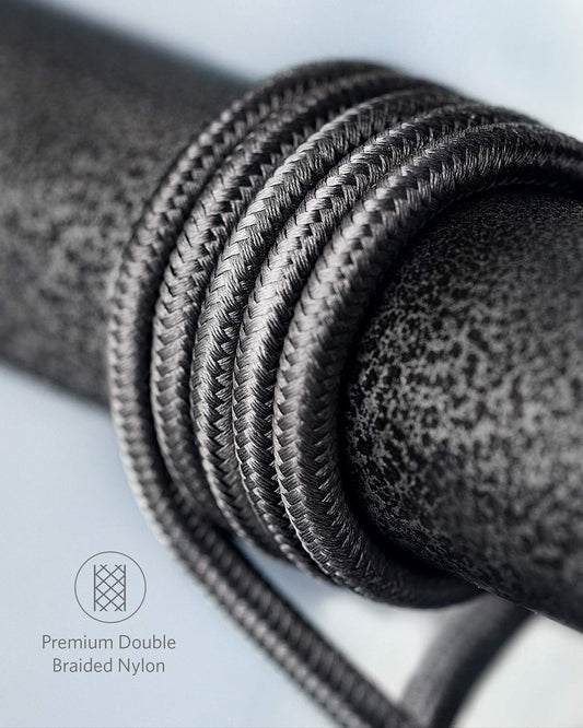 Anker Nylon Cable 322 USB-C to USB-C - 6ft - 60W - Black | A8753H11