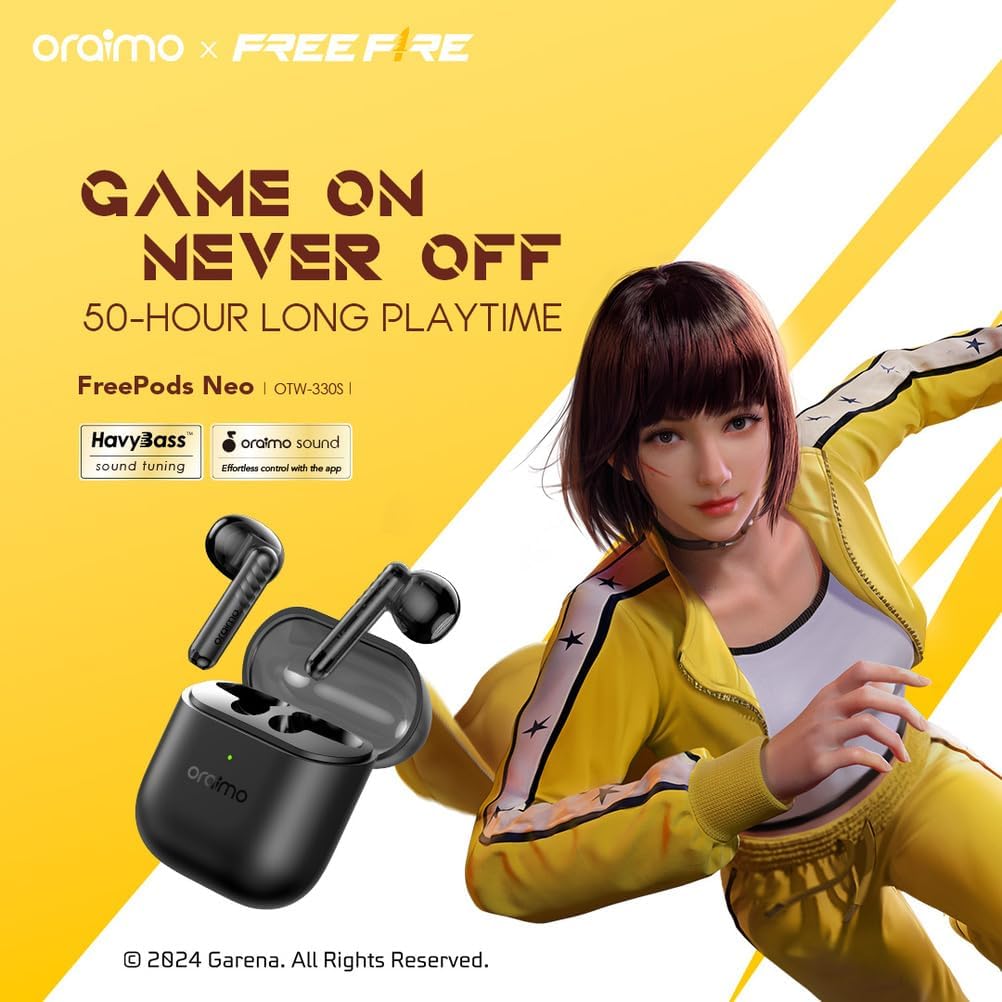 Oraimo OTW-330S FreePods Neo ENC Wireless Earbuds