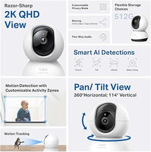Load image into Gallery viewer, Tapo TP-Link C220 Pan/Tilt Smart AI 2K 4MP QHD