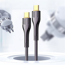 Load image into Gallery viewer, LDNIO 65W Woven Aluminium Foil USB3.0 Data Cable , 2 meter
