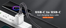 Load image into Gallery viewer, LDNIO 65W Woven Aluminium Foil USB3.0 Data Cable , 2 meter