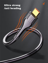 Load image into Gallery viewer, LDNIO 65W Woven Aluminium Foil USB3.0 Data Cable , 2 meter