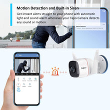 Load image into Gallery viewer, TP-Link C310 Tapo Outdoor Smart Security Camera with Night Vision Mode, 3 MP