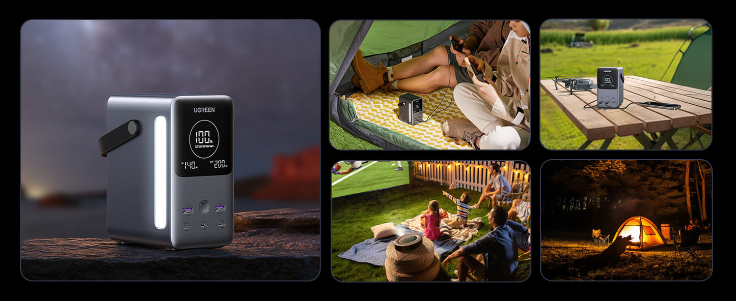 UGREEN 300W 48000mAh Power Bank with Smart Digital Display
