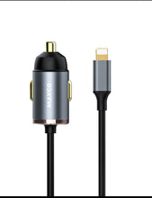 Load image into Gallery viewer, 20 w MAXCO Car charger with lighting cable