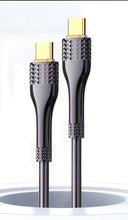 Load image into Gallery viewer, LDNIO 65W Woven Aluminium Foil USB3.0 Data Cable , 2 meter