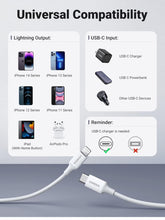 Load image into Gallery viewer, Ugreen USB-C to Lightning 2m Mifi certificate