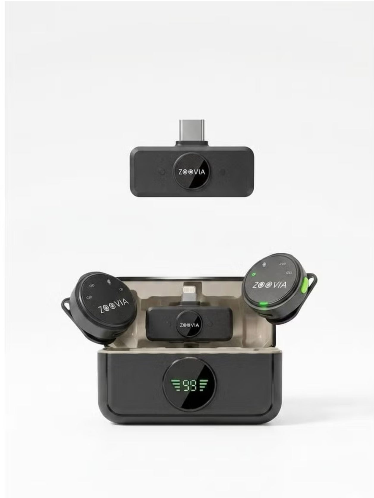 Zoovia MW 001 Wireless Microphone System
