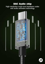Load image into Gallery viewer, Ldnio LS-Y80C Type C TO 3.5MM Audio Jack Adapter