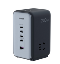 Load image into Gallery viewer, UGREEN 200W USB C GaN Charger-5 Ports Desktop Charger and 2 power socket
