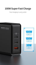 Load image into Gallery viewer, 100 w GAN fast charger