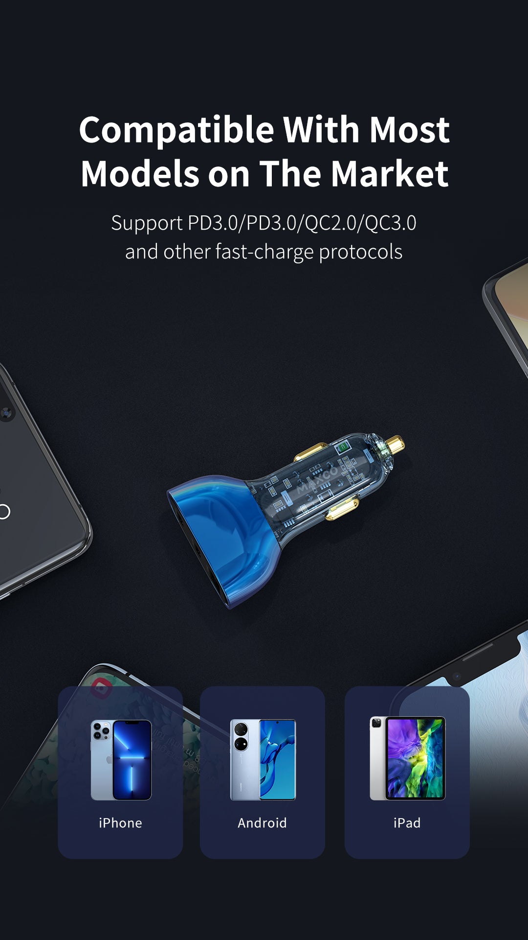 90 w Mexco Car Charger