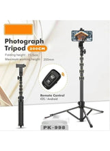 Load image into Gallery viewer, Plokama PK-998 Photography Tripod