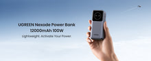 Load image into Gallery viewer, UGREEN Nexode Power Bank 12000mAh 100W with Smart Digital Display