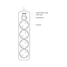 Load image into Gallery viewer, Anker A9143L21 Power Strip 4 in 1