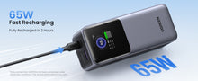 Load image into Gallery viewer, UGREEN Nexode Power Bank 20000mAh 130W with Smart Digital Display
