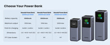Load image into Gallery viewer, UGREEN Nexode Power Bank 25000mAh 200W with Smart Digital Display