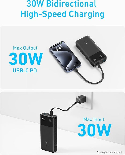 Anker Power Bank (20K, 30W)