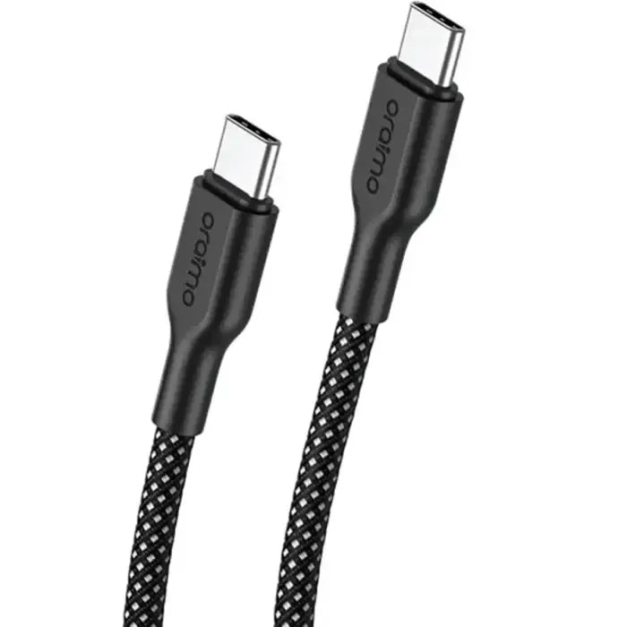 Oraimo Type-C to Type-C Cable 1 m – 3A Fast Charging Black - OCD-152CC