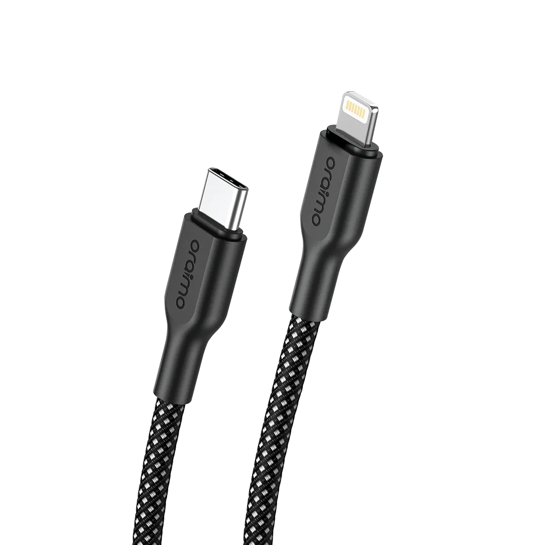 oraimo Braid 3A 45W Fast Charging Type-C to Lightning with 1M