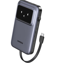 Load image into Gallery viewer, UGreen Powerbank Robotic 10000 Mah Pd 30W With Built-In Usb-C