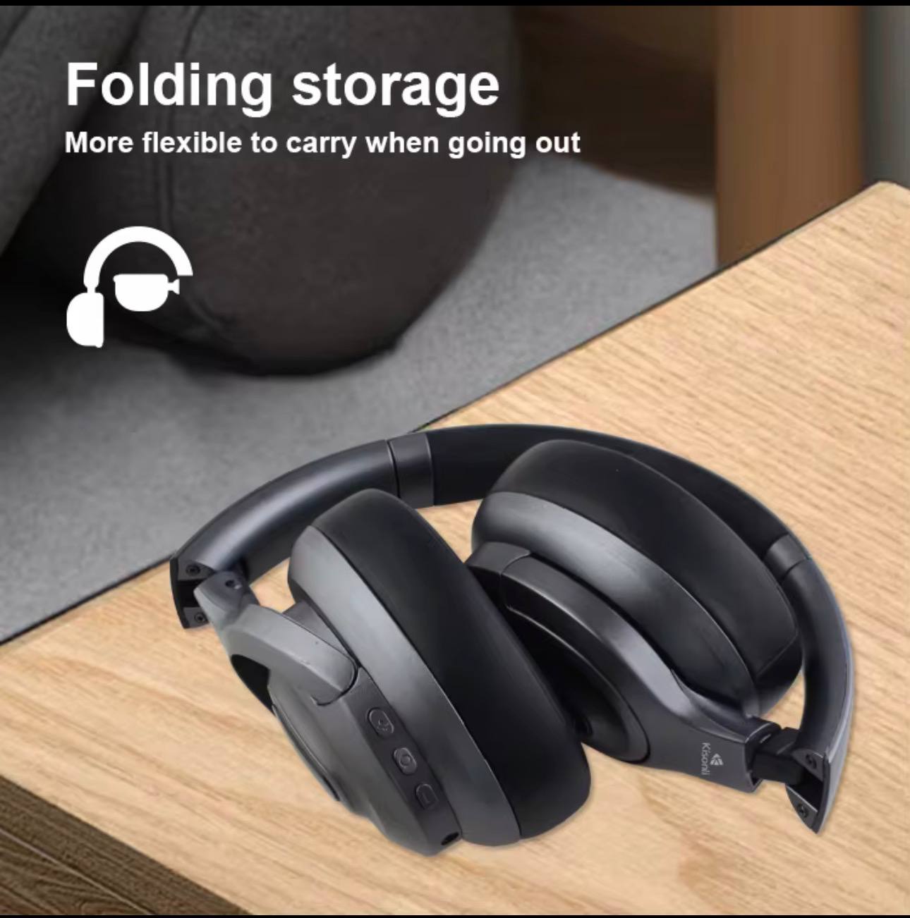 kisnoli ANC A13 -gaming Headset 40H