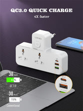 Load image into Gallery viewer, 2 AC Outlets Portable Extension Power Socket SC2311