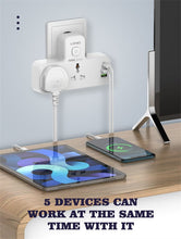 Load image into Gallery viewer, 2 AC Outlets Portable Extension Power Socket SC2311
