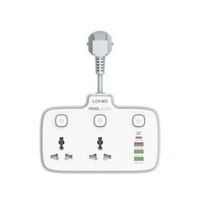 Load image into Gallery viewer, 2 AC Outlets Portable Electrical Extension Socket SC2413