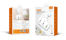 Load image into Gallery viewer, 2 AC Outlets Portable Electrical Extension Socket SC2413