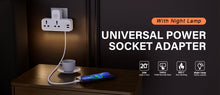 Load image into Gallery viewer, 2 AC Outlets Portable Extension Power Socket SC2311