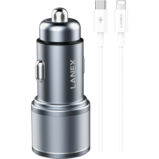 Lanex Car Charger Kit 20 WATT