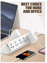 Load image into Gallery viewer, LDNIO 10 power socket , 6 charger port