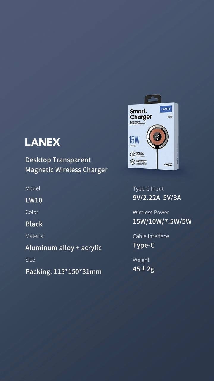 Lanex 15watt Megsafe For Iphone