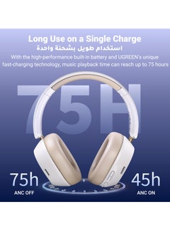 Wireless Ugreen Headphones Hitune Max 5C, Adaptive Noise Cancelling Over-ear