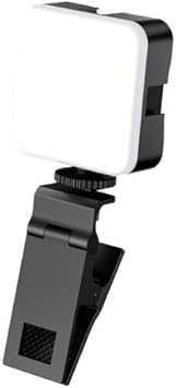 Plokama PK-79 Led Video Lig.ht Portable Phone Fill Light Clip COMPUTER MOBILE LIVE BROADCAST BEAUTIFICATION FILL CAMERA PHOTO Accessories: Phone Tripod, Phone Mount, LED Light and Microphon