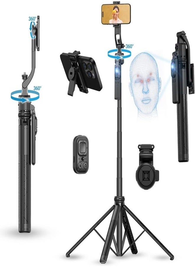 PLOKAMA Selfie Stick Tripod Auto A7