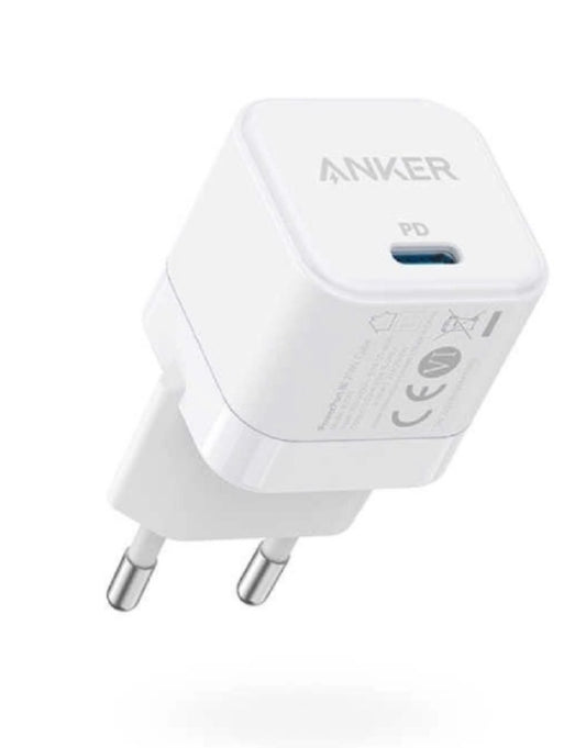 Anker 20W USB-C Fast Charger (PD) – High-Speed Charger for Mobile Devices | 18-Month Local Warranty