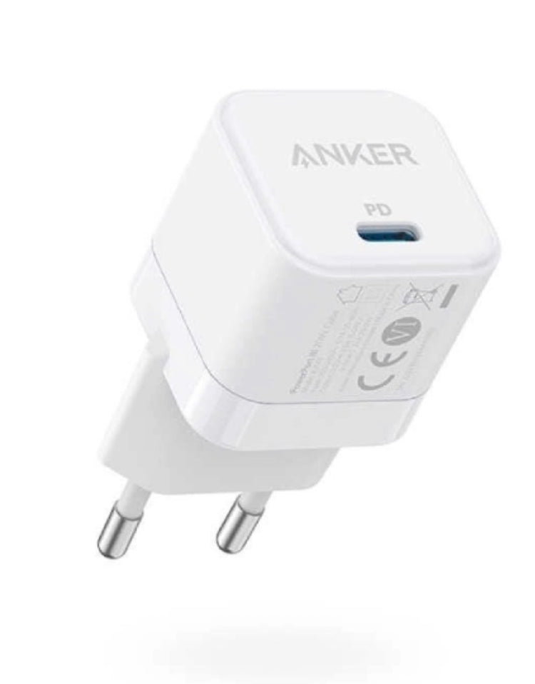 Anker 20W USB-C Fast Charger (PD) – High-Speed Charger for Mobile Devices | 18-Month Local Warranty