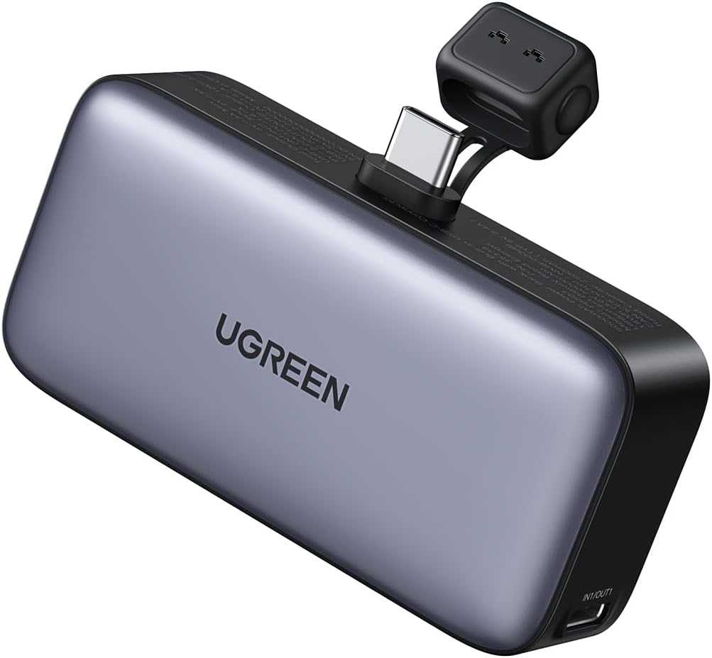 UGREEN Mini Power Bank 5000mAh 22.5W 2 Ports