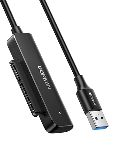 كابل SATA من UGREEN ومحوّل SATA إلى USB 3.0 للقرص الصلب (70609)