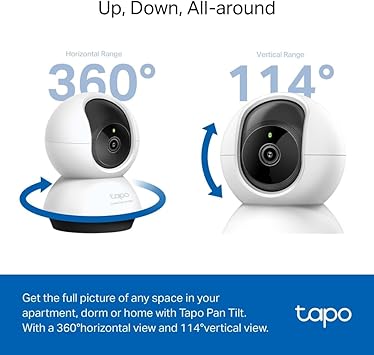 Tapo TP-Link C220 Pan/Tilt Smart AI 2K 4MP QHD