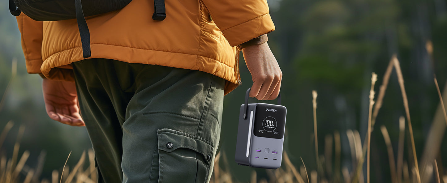 UGREEN 300W 48000mAh Power Bank with Smart Digital Display