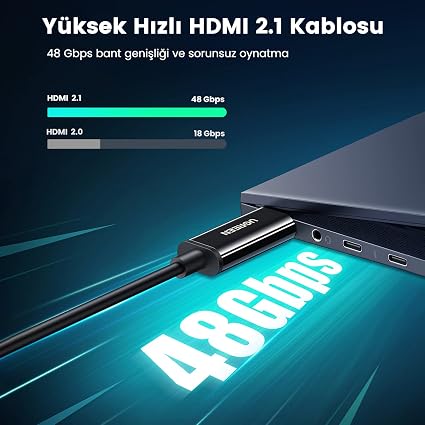 UGREEN 8K HDMI 2.1 Fiber Optic Cable 50m (55510)