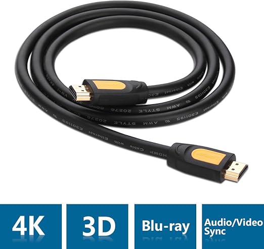 UGREEN HDMI cable Length 5 m (yellow/black)