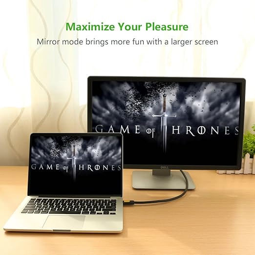 UGREEN HDMI cable Length 5 m (yellow/black)