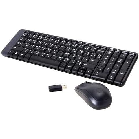 UGREEN Wireless Keyboard and Mouse Combo,2.4GHz مطبوع الحروف العربي