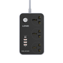 Load image into Gallery viewer, 3 AC Outlets Universal Power Strip SC3412
