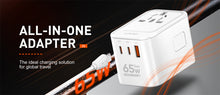 Load image into Gallery viewer, LDNIO 3 USB Ports 65W GaN Travel Adapter Z6
