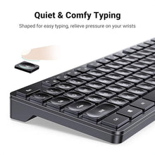 Load image into Gallery viewer, UGREEN Wireless Keyboard and Mouse Combo,2.4GHz مطبوع الحروف العربي
